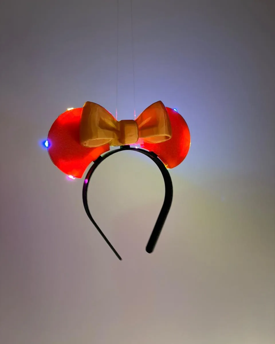Vincha con orejas de Minnie y luces LED (foto 3)